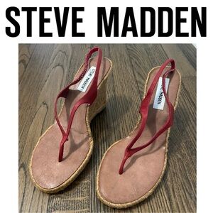 EUC Steve Madden Wedges